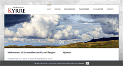 Desktop Screenshot of kyrre-bergen.no